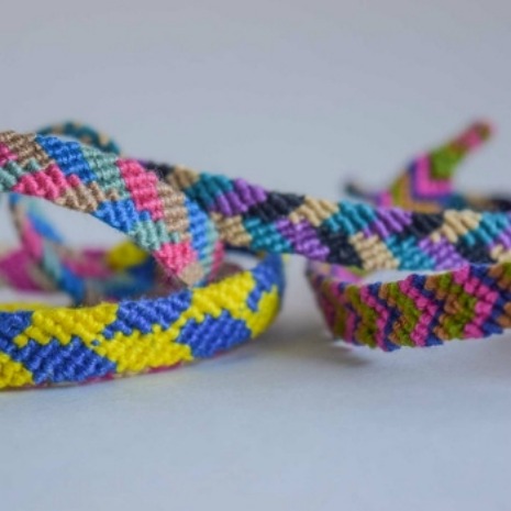 Friendship Bracelet Handcrafted in Mexico Woven Fair Trade – Lumily