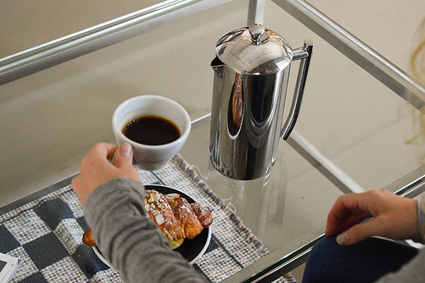 Get your best brew on with a Frieling french press coffee at home